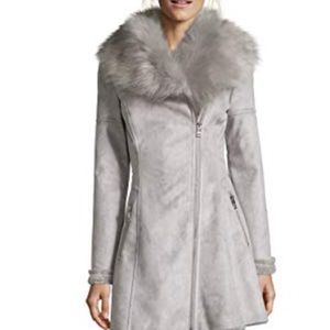Catherine Malandrino Women’s Faux Shearling Coat